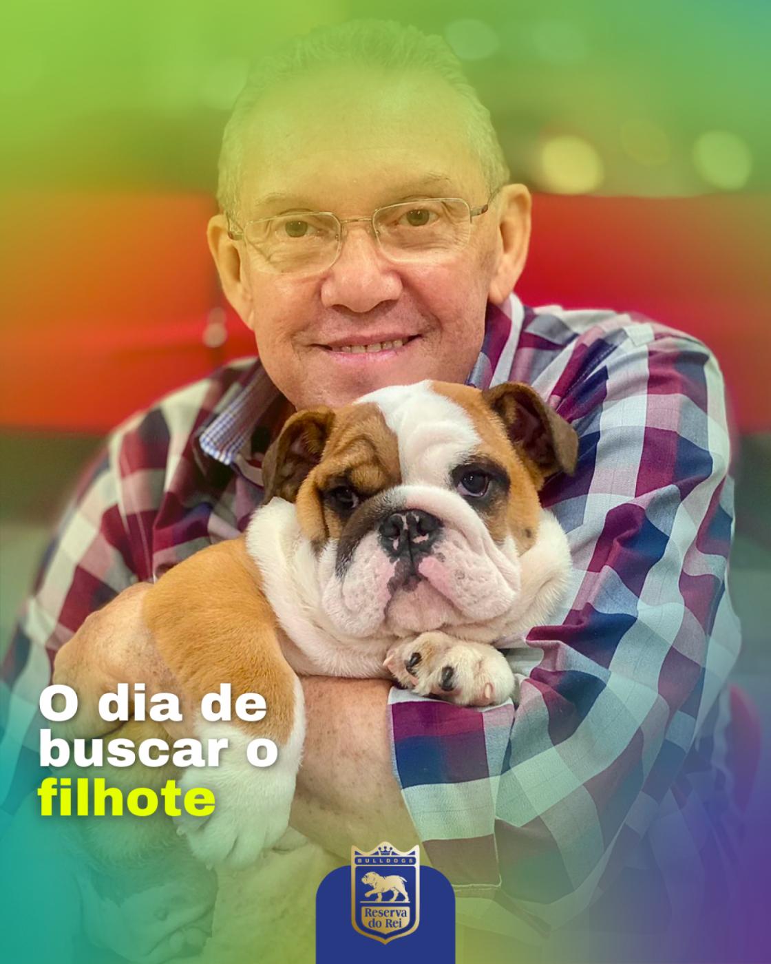 O dia de buscar o filhote