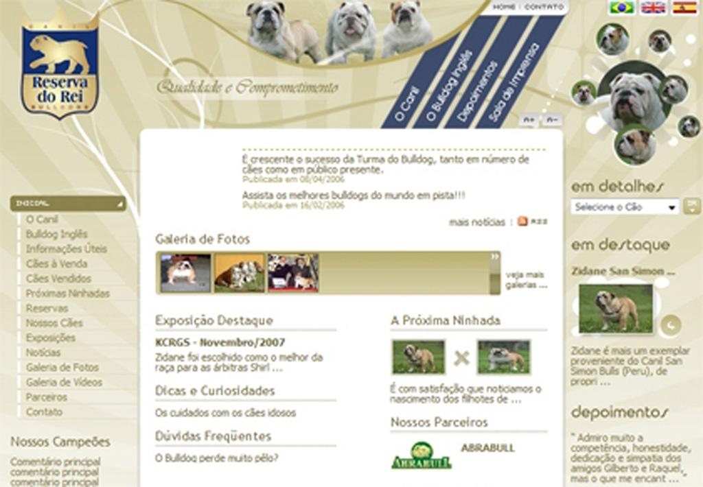 Reserva do Rei lança novo site
